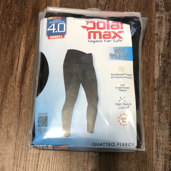 Polar max -  Heavy Weight Quattro Fleece leggings - Picture 1 of 2